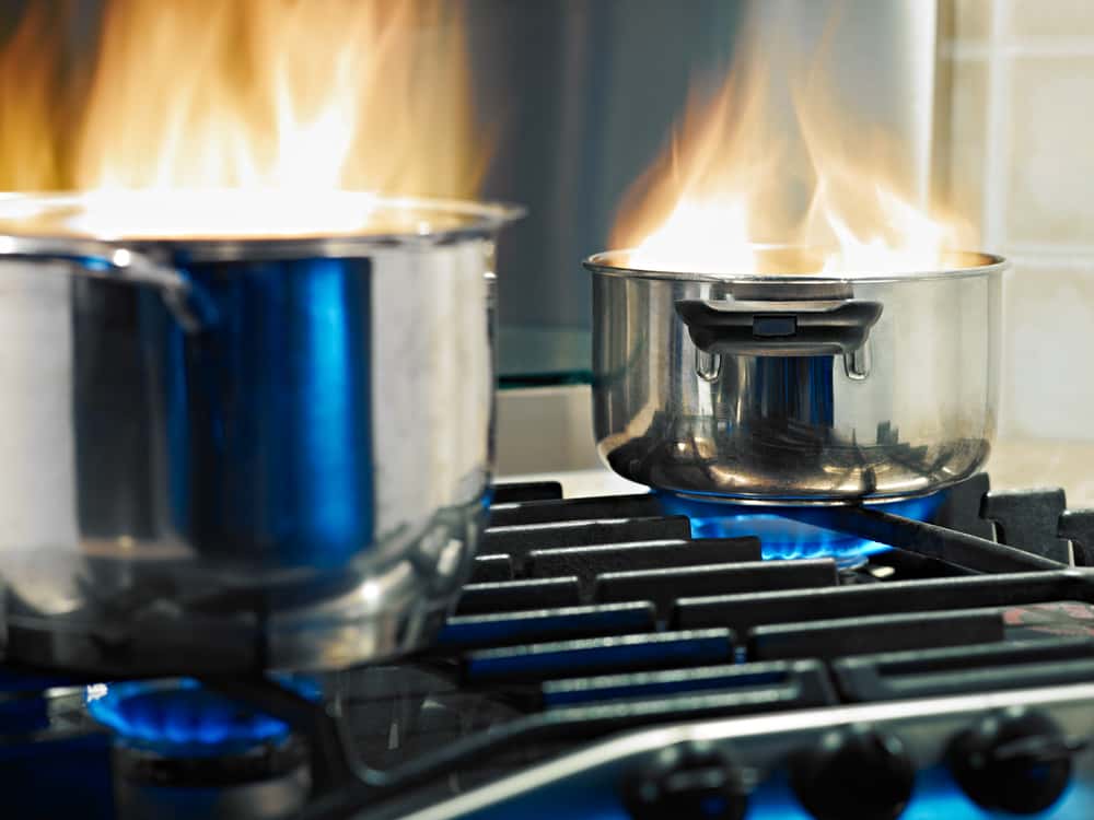 prevent fire in kitchen