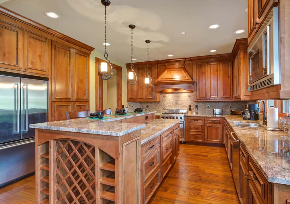 wooden kitchen