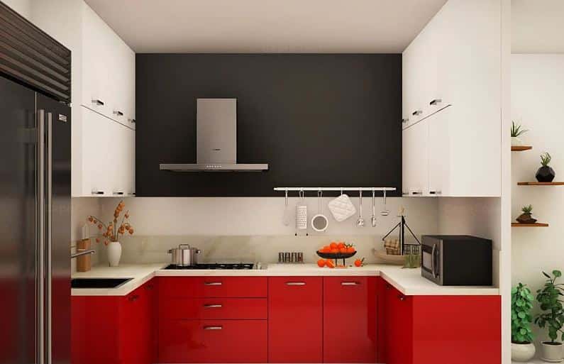 black kitchen