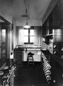 origin of kitchen work triangle