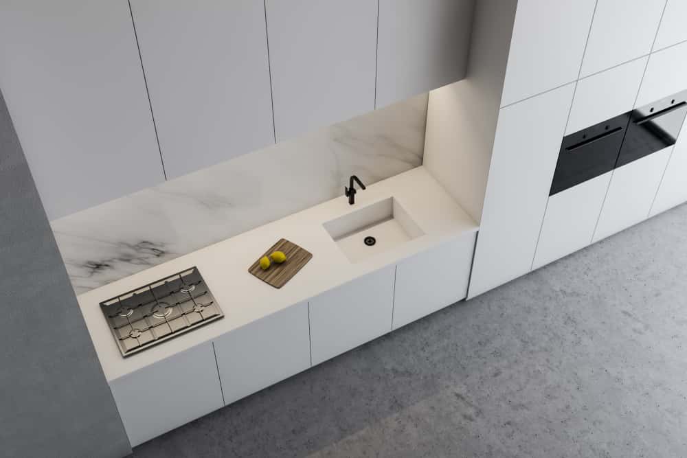 intergrated kitchen sink