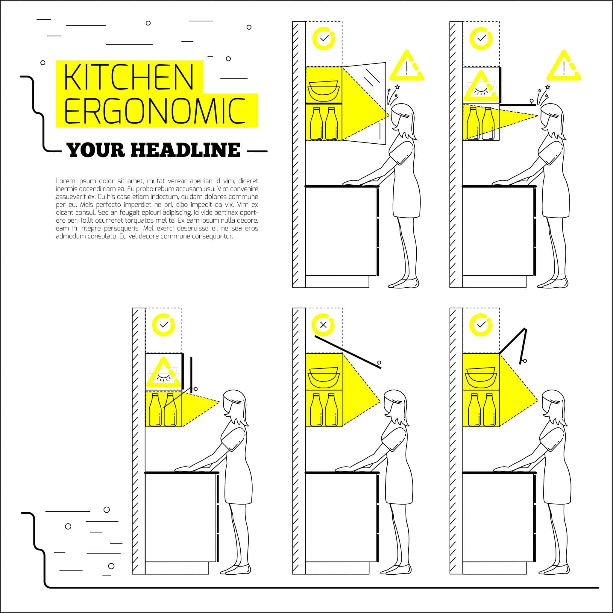 Smart Tips for Ergonomic Kitchen Design | HomeLane Blog