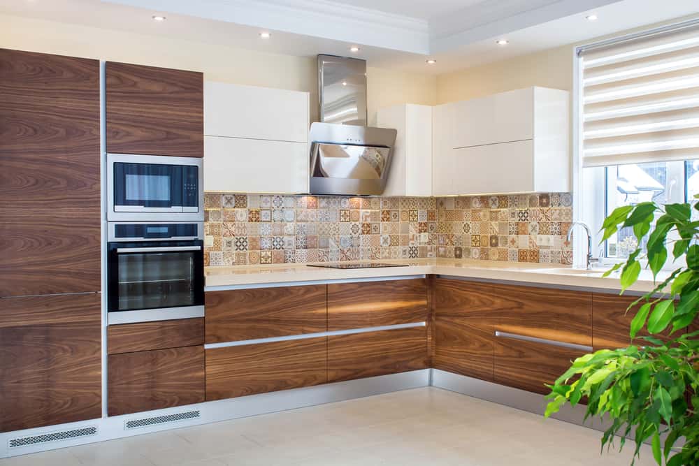 wooden Backsplash