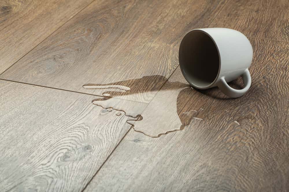 laminate flooring stains
