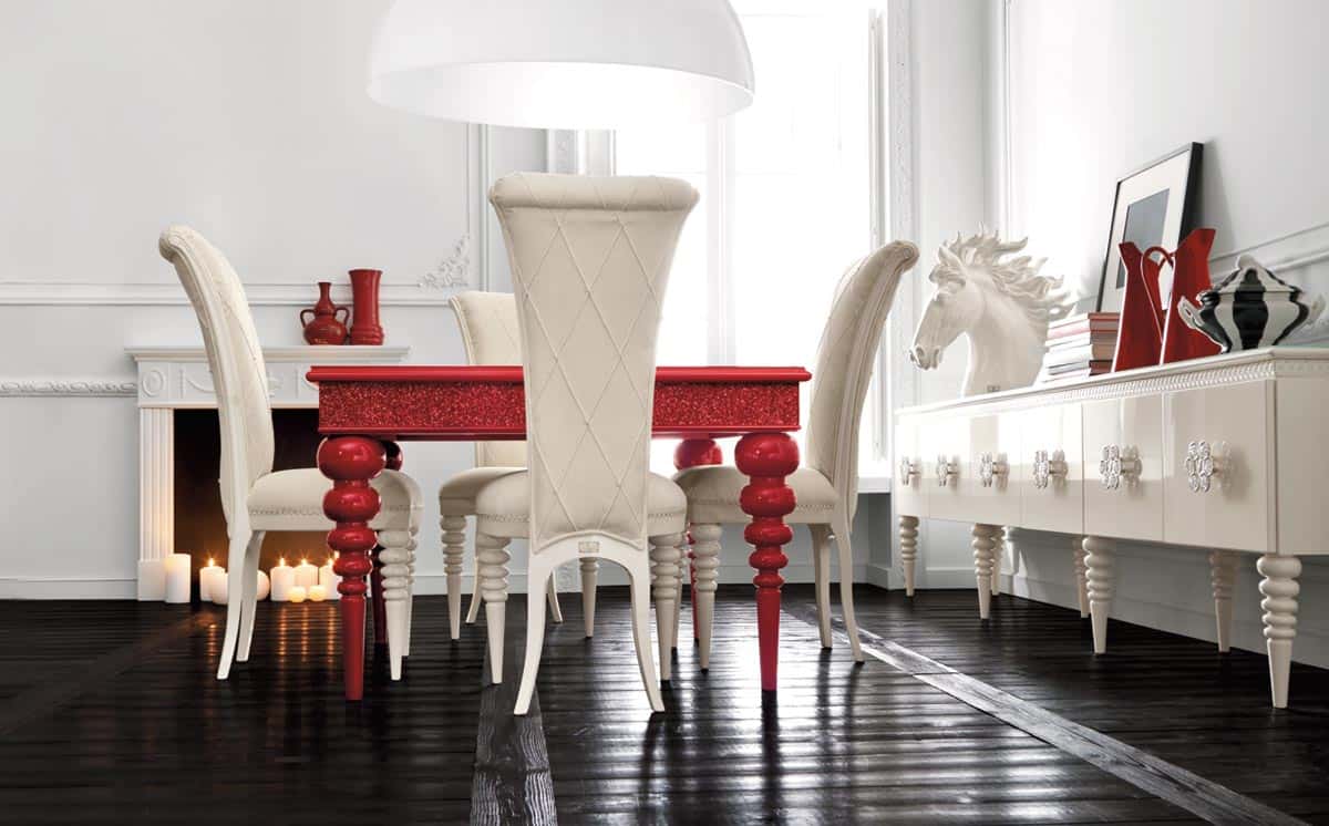 vintage dining table