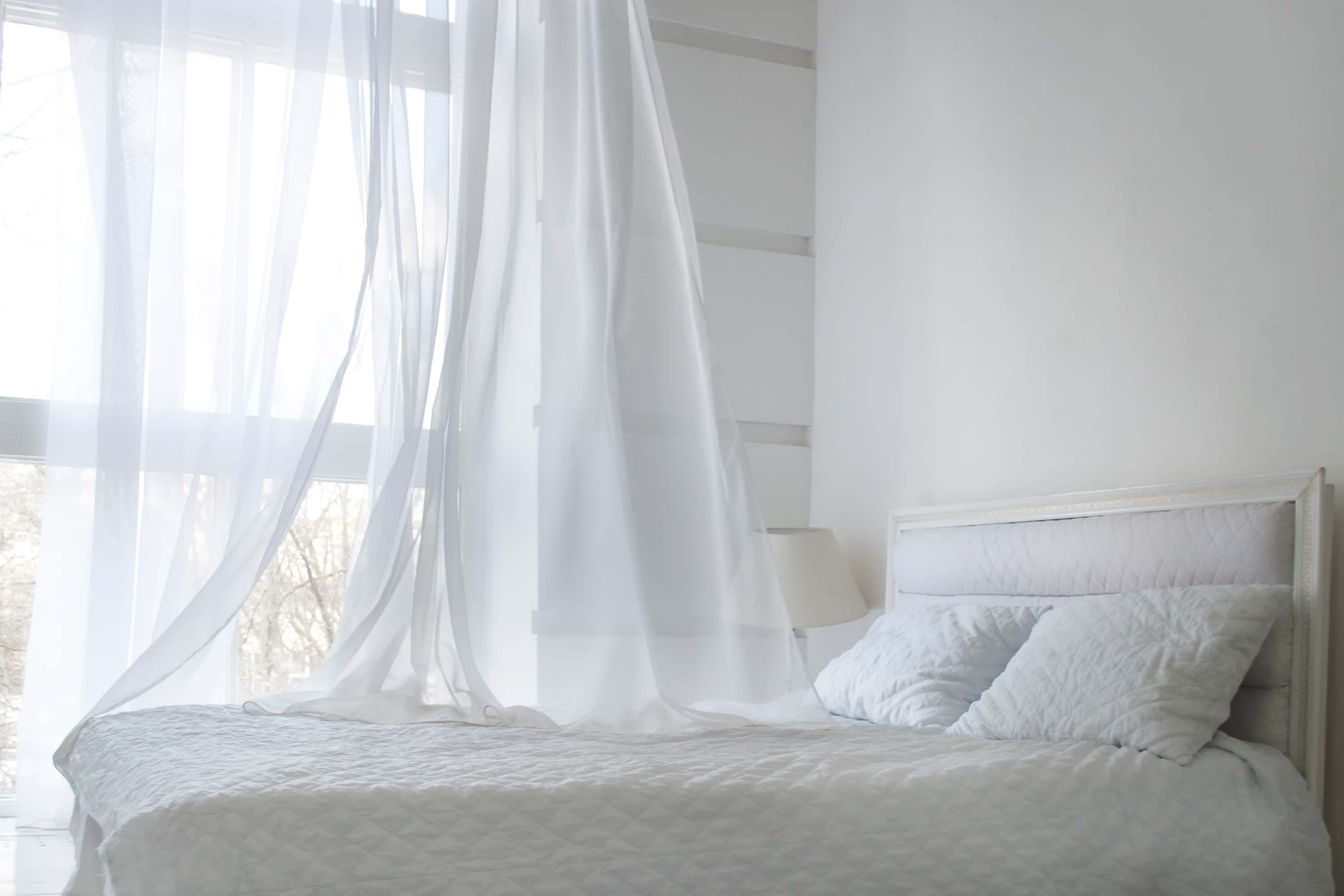 linen curtains