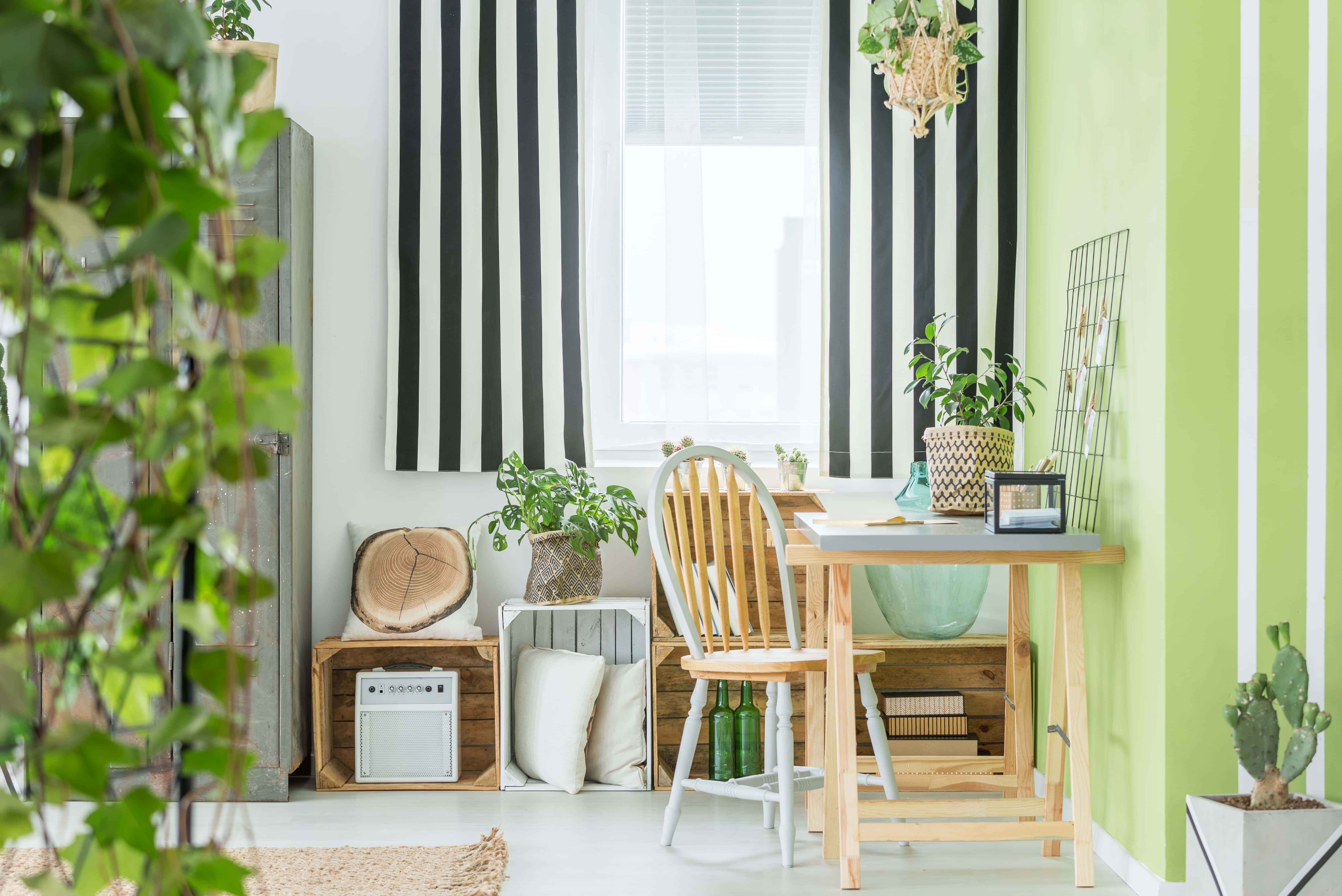Striped Curtain Design
