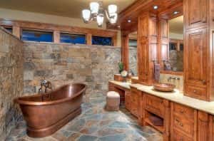 rustic-bathroom