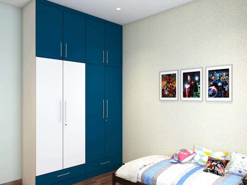 hinged modular wardrobe