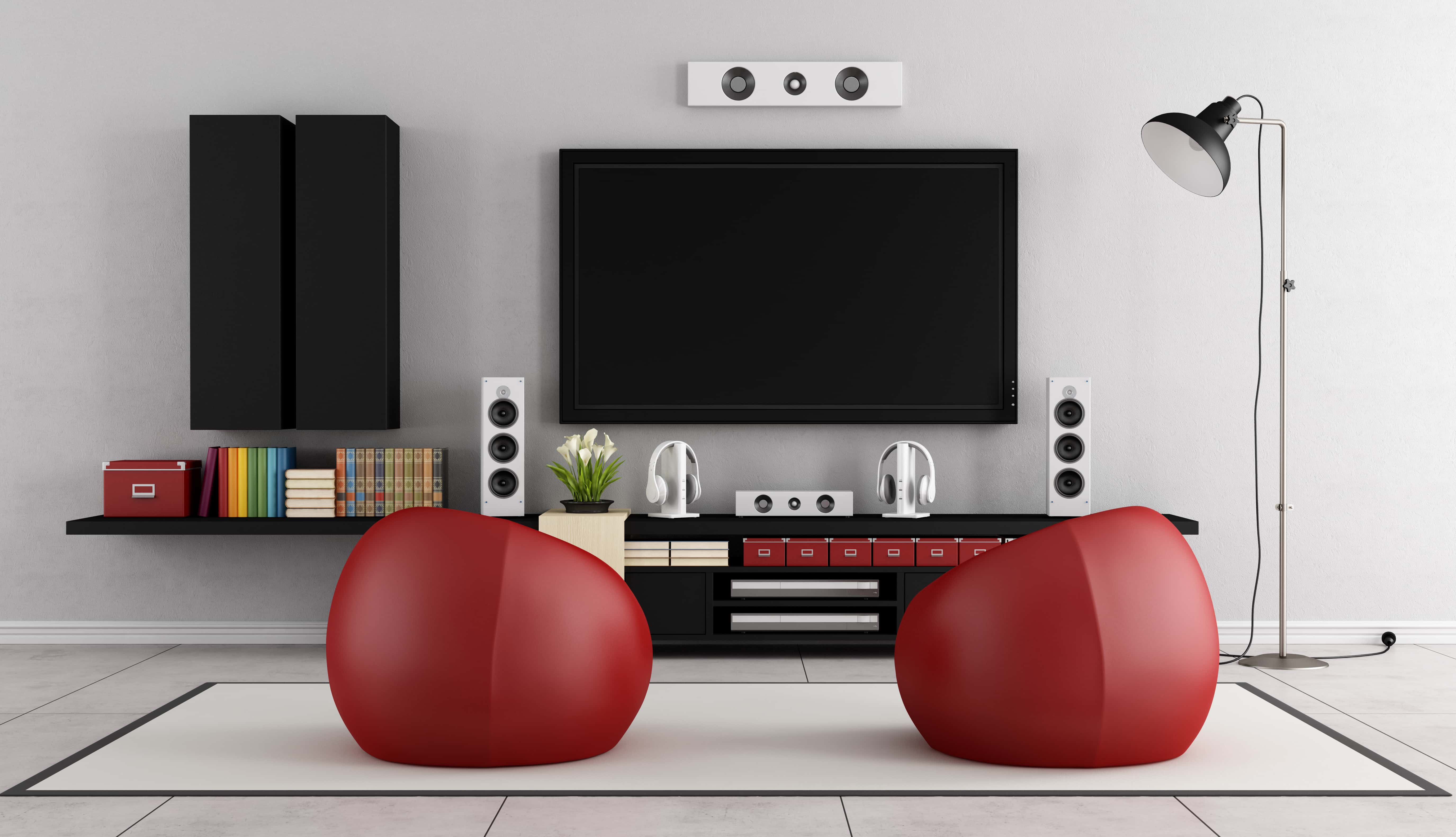 placement of Gadget in Living room