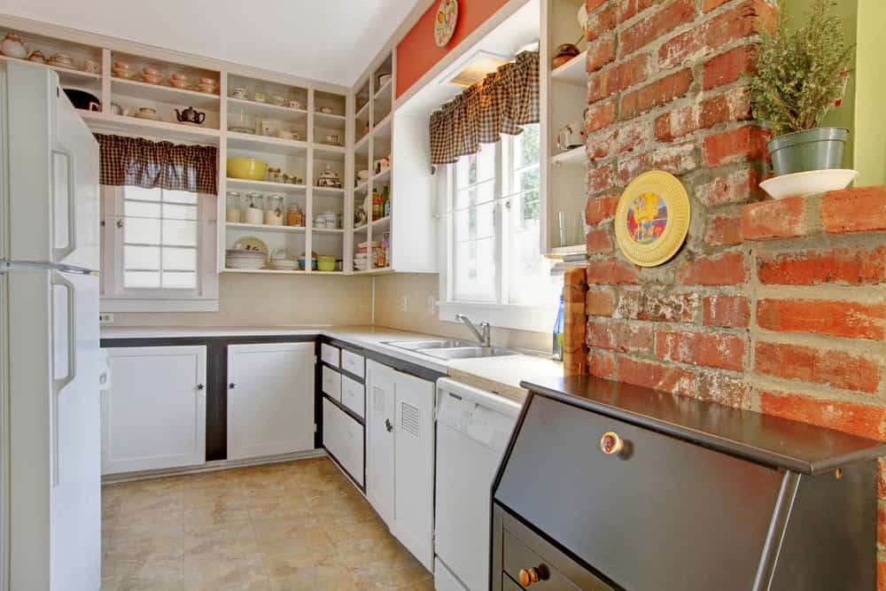 open shelves kitchen designs
