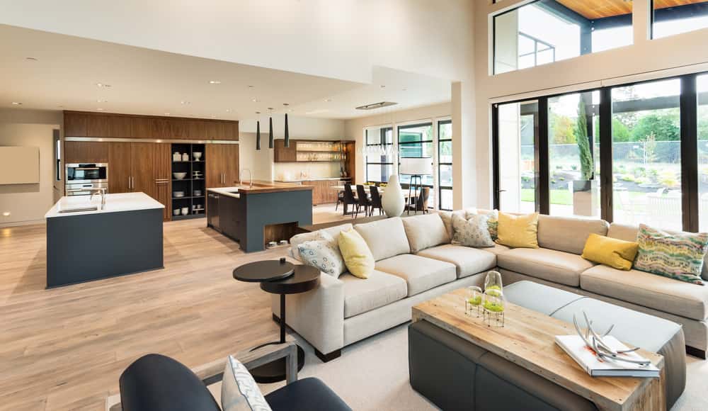 open plan homes