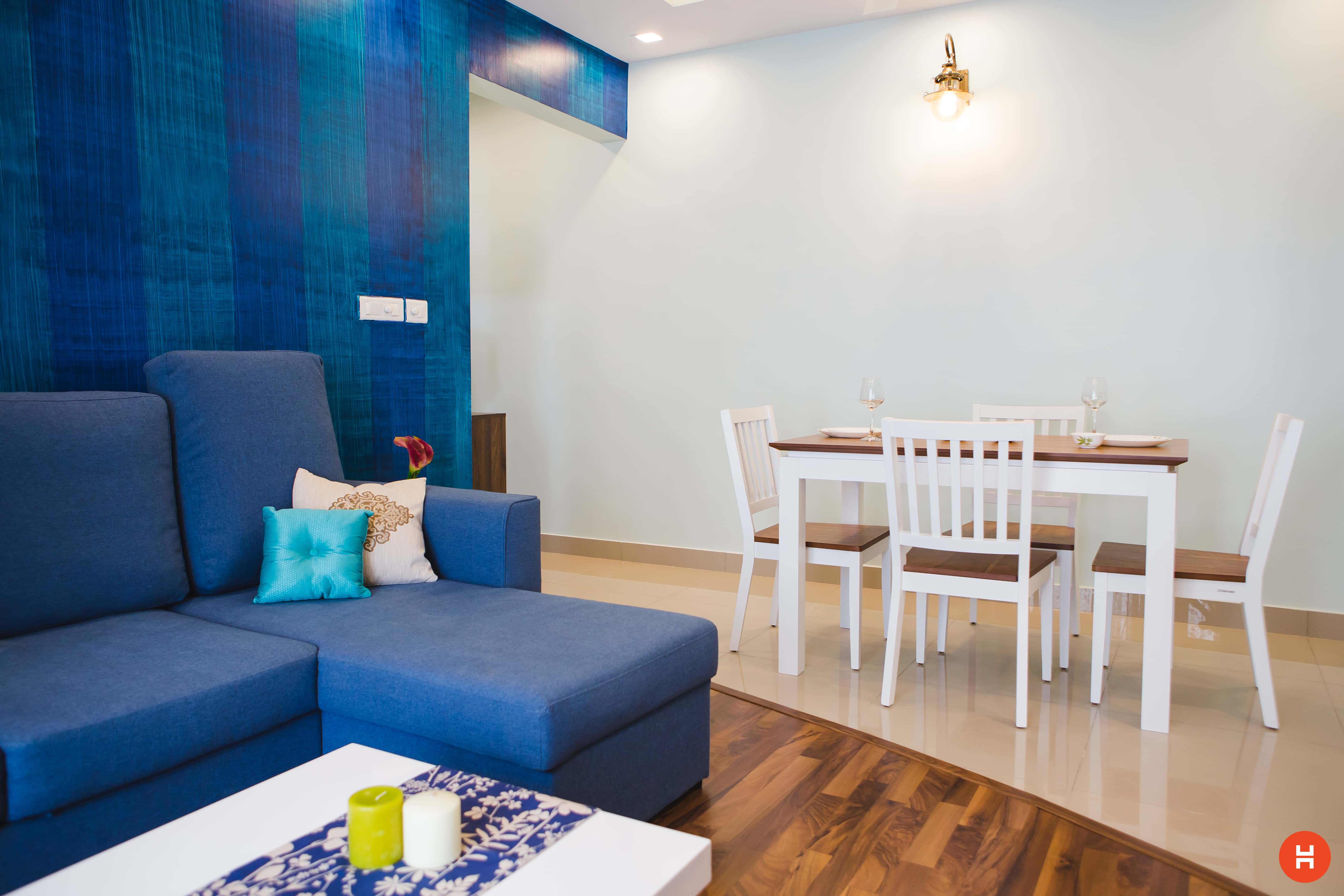 White Colour Dining Table