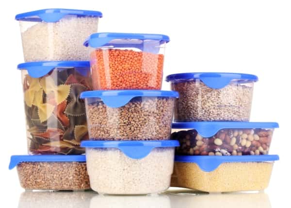 organised kitchen storage