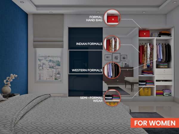 wardrobe design for an executive woman