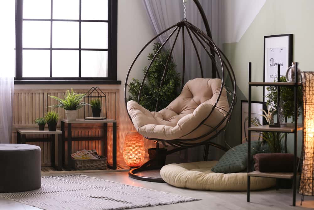 Focal point in living room