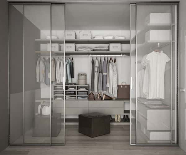 walk in wardrobe