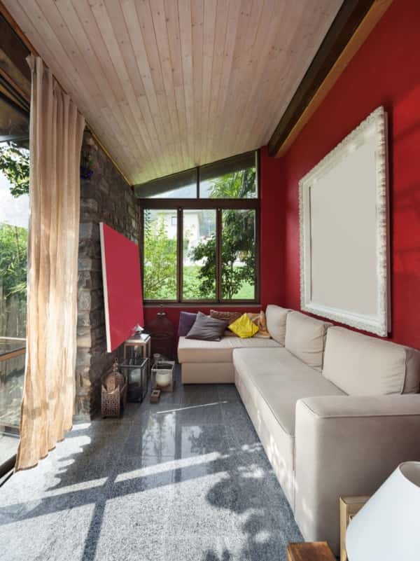 create a private balcony