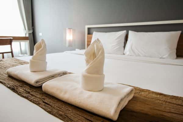 Hotel style guest bedroom designs