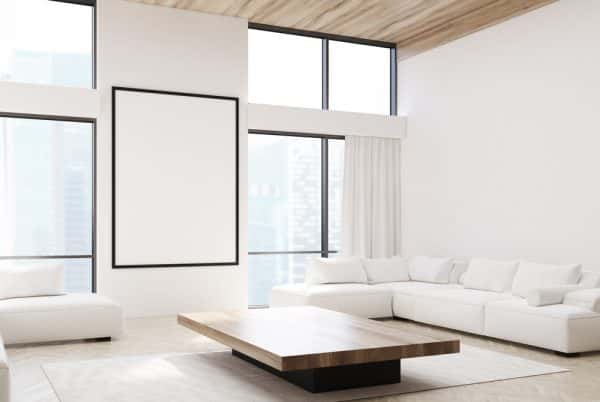 How to hide tv in your living room