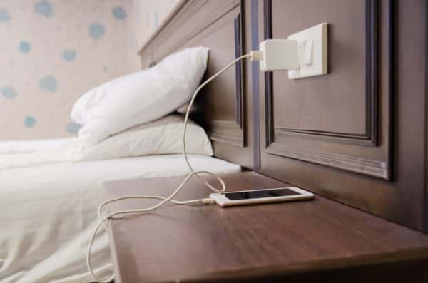 electrical points in guest room