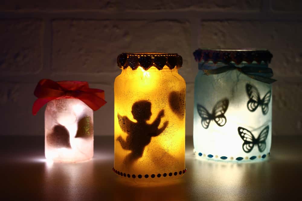 Mason jar lights