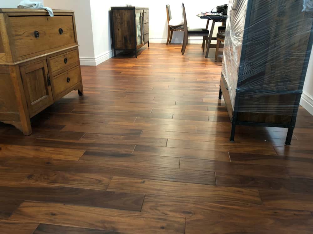 Engineer wood flooring