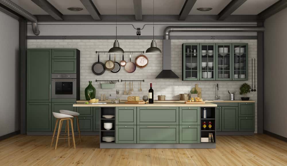Kitchen interior Plan Kitchen interior Plan