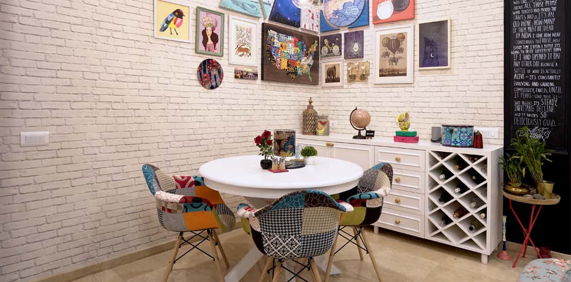 french bistro style dining room