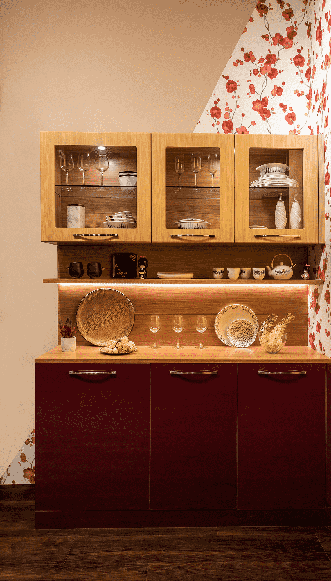 Modern unit by interior designers in Gurugram for smart storage