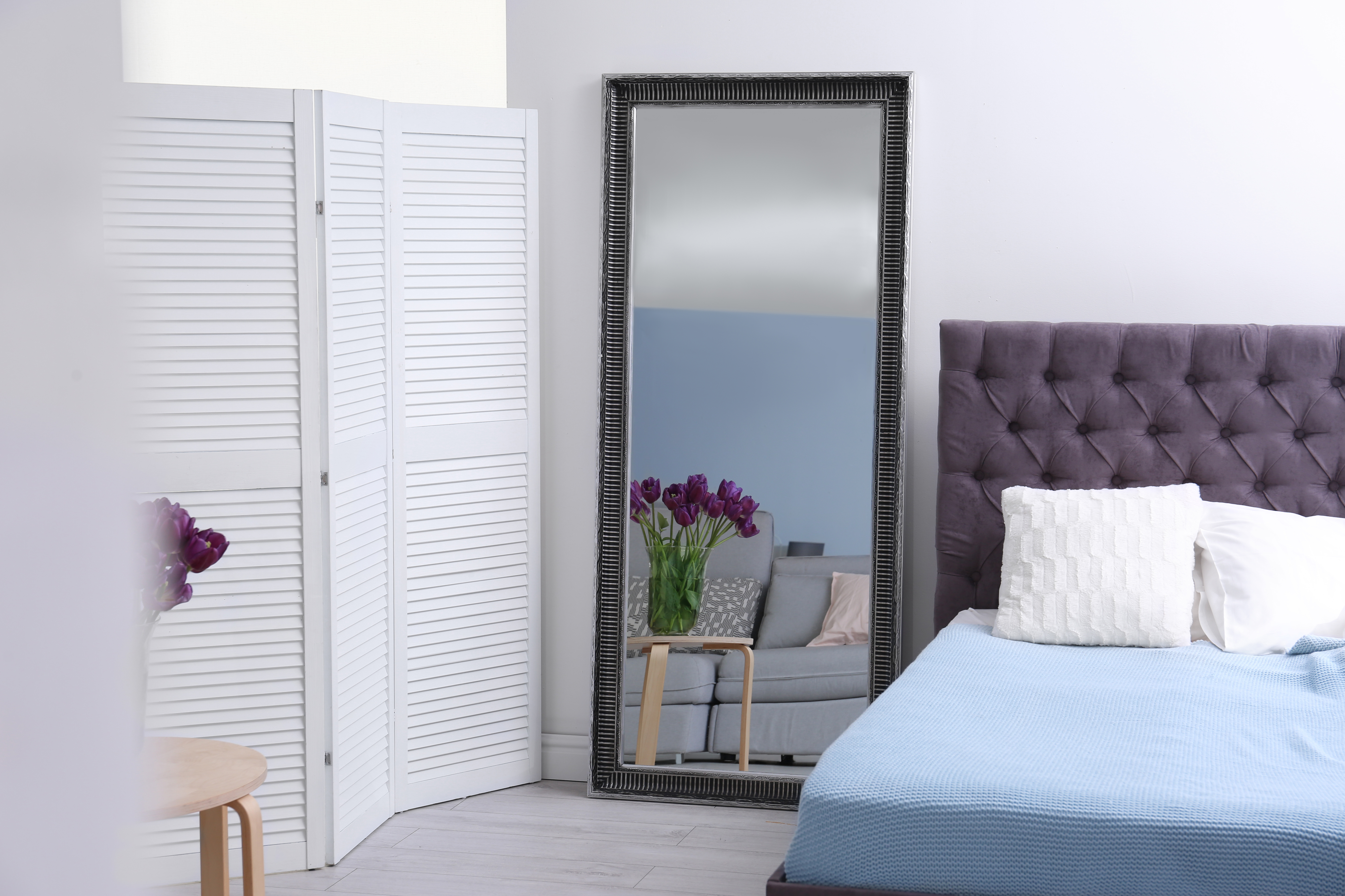 Standing Mirror in bedroom