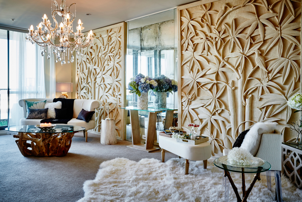 Mural with Mirrors