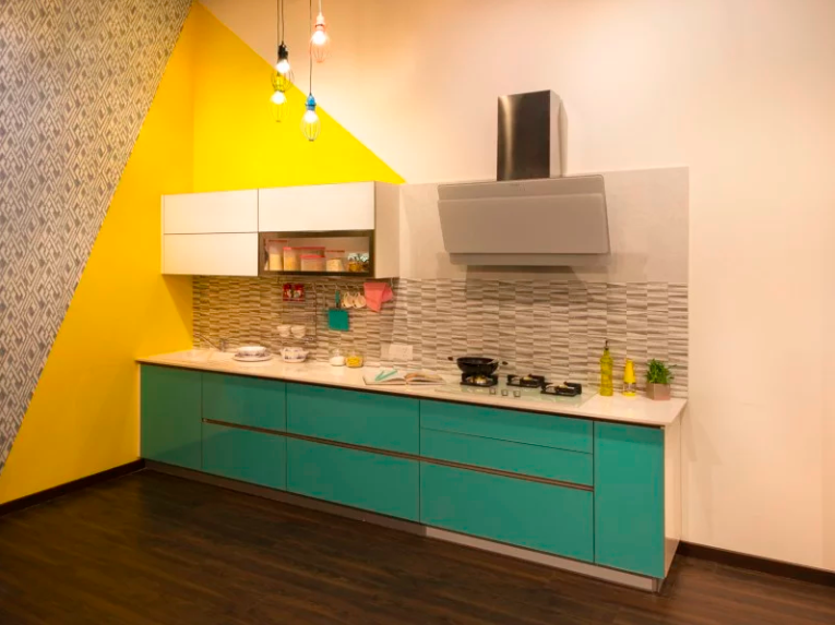straight kitchen