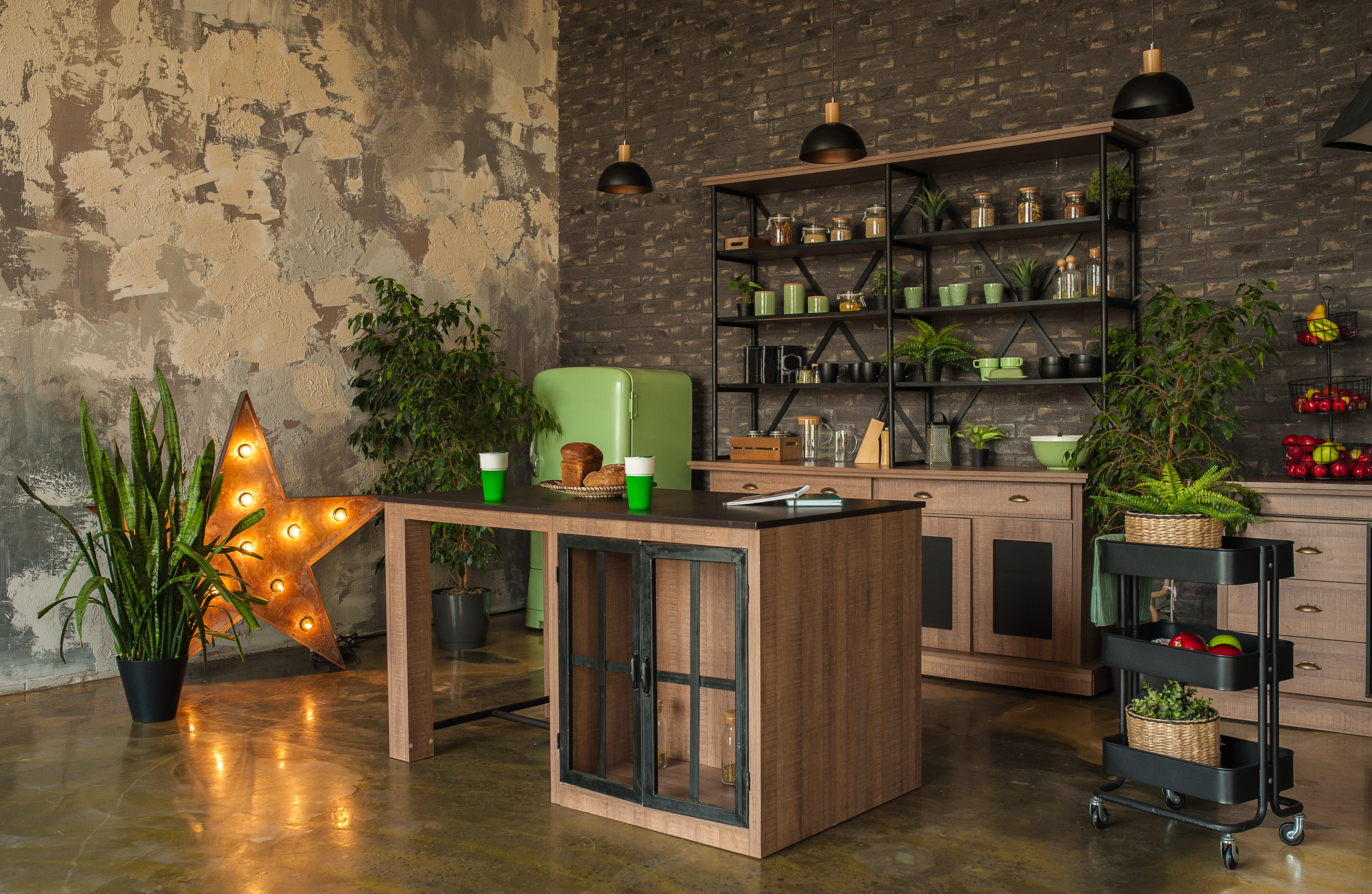 bar counter for family Room