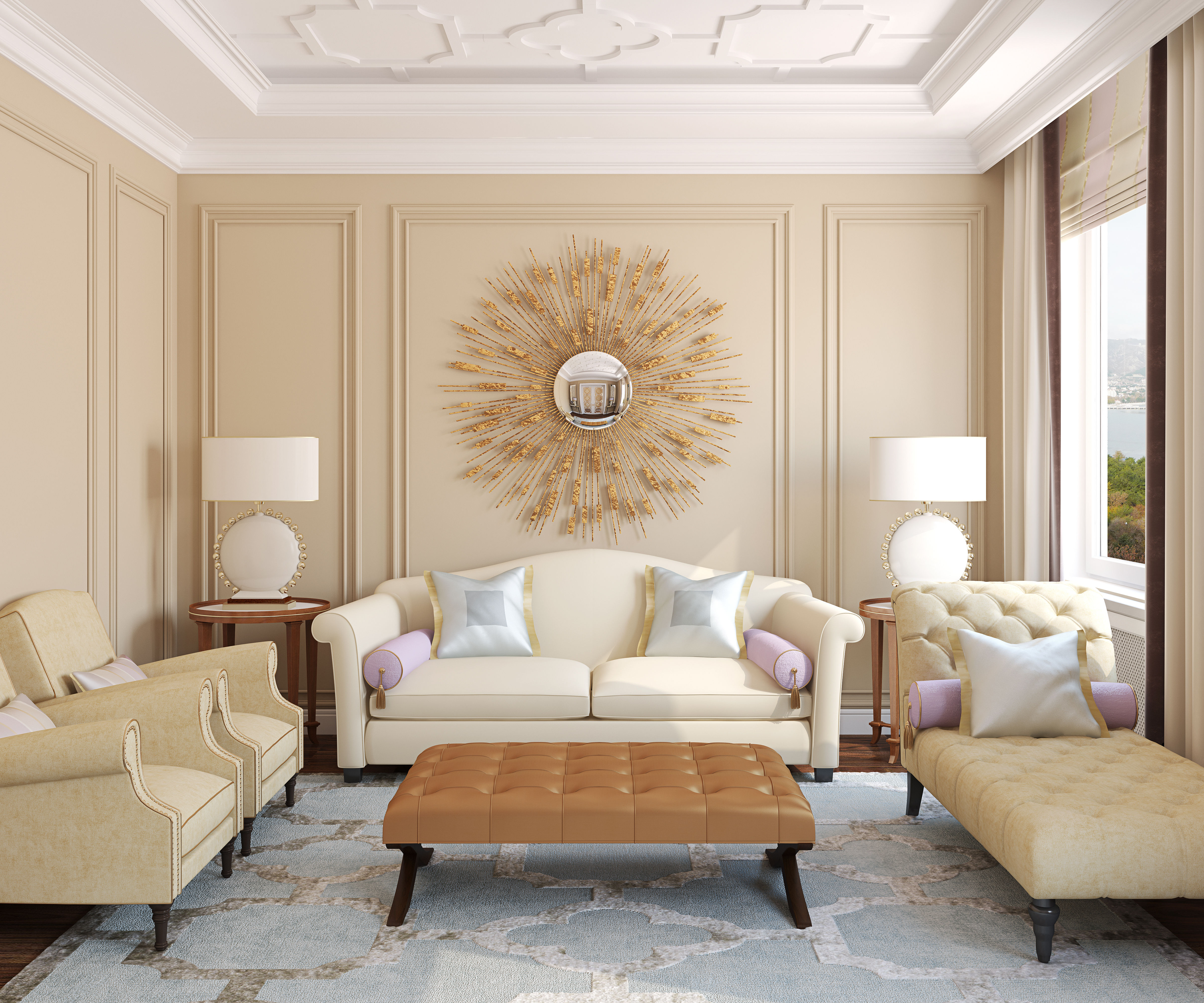 types of mirror frames