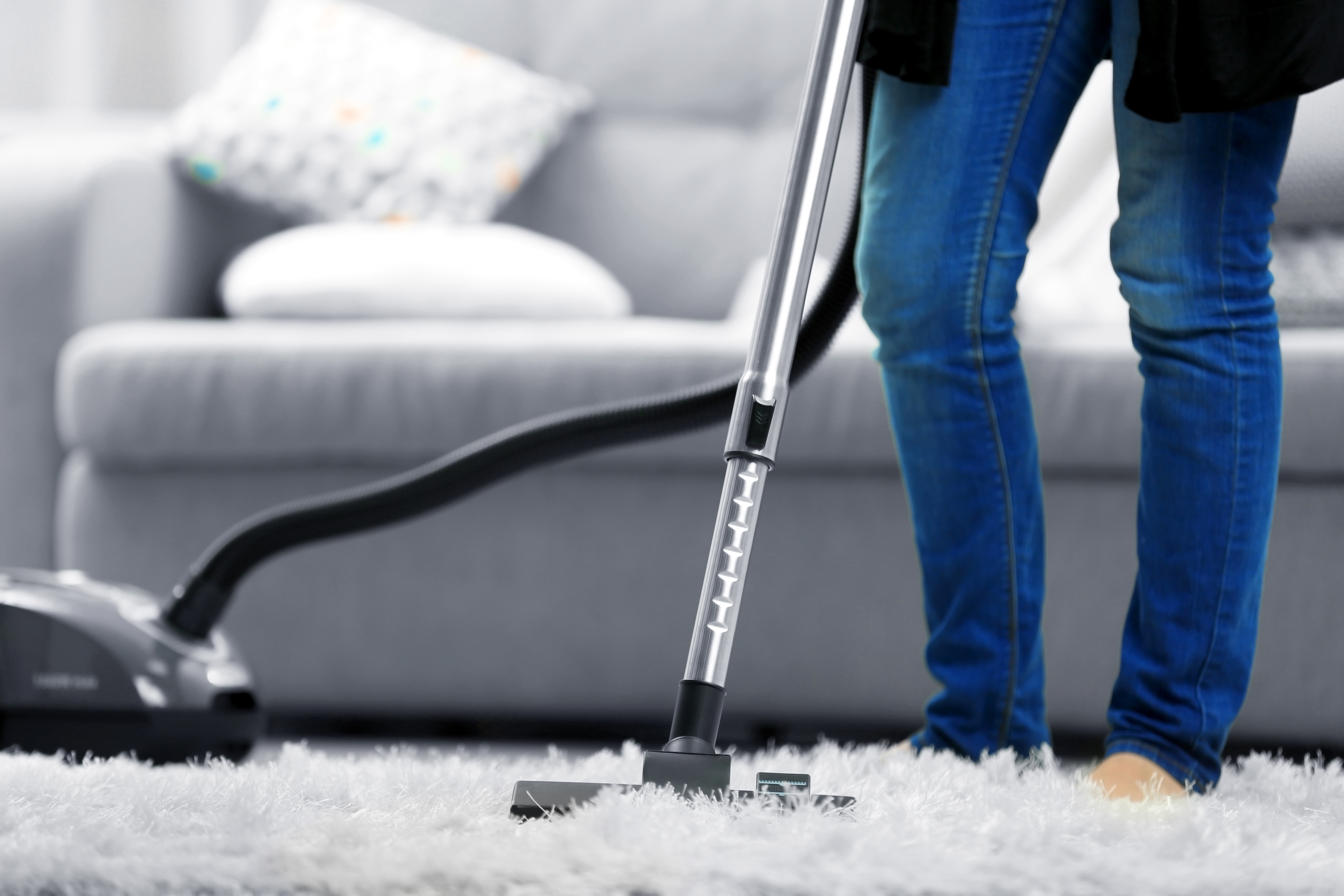 deep clean the room