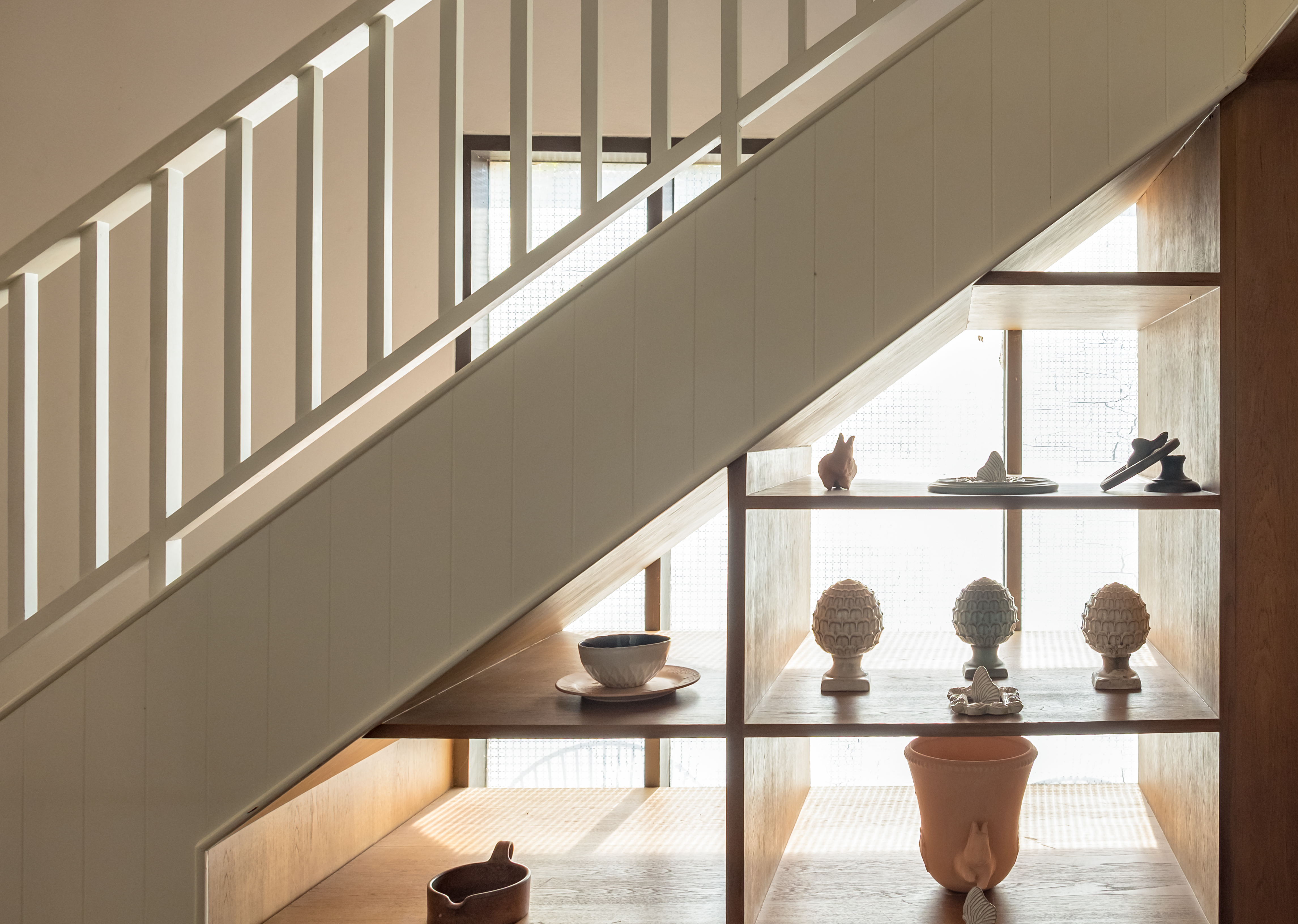 Under Stairs Book Case