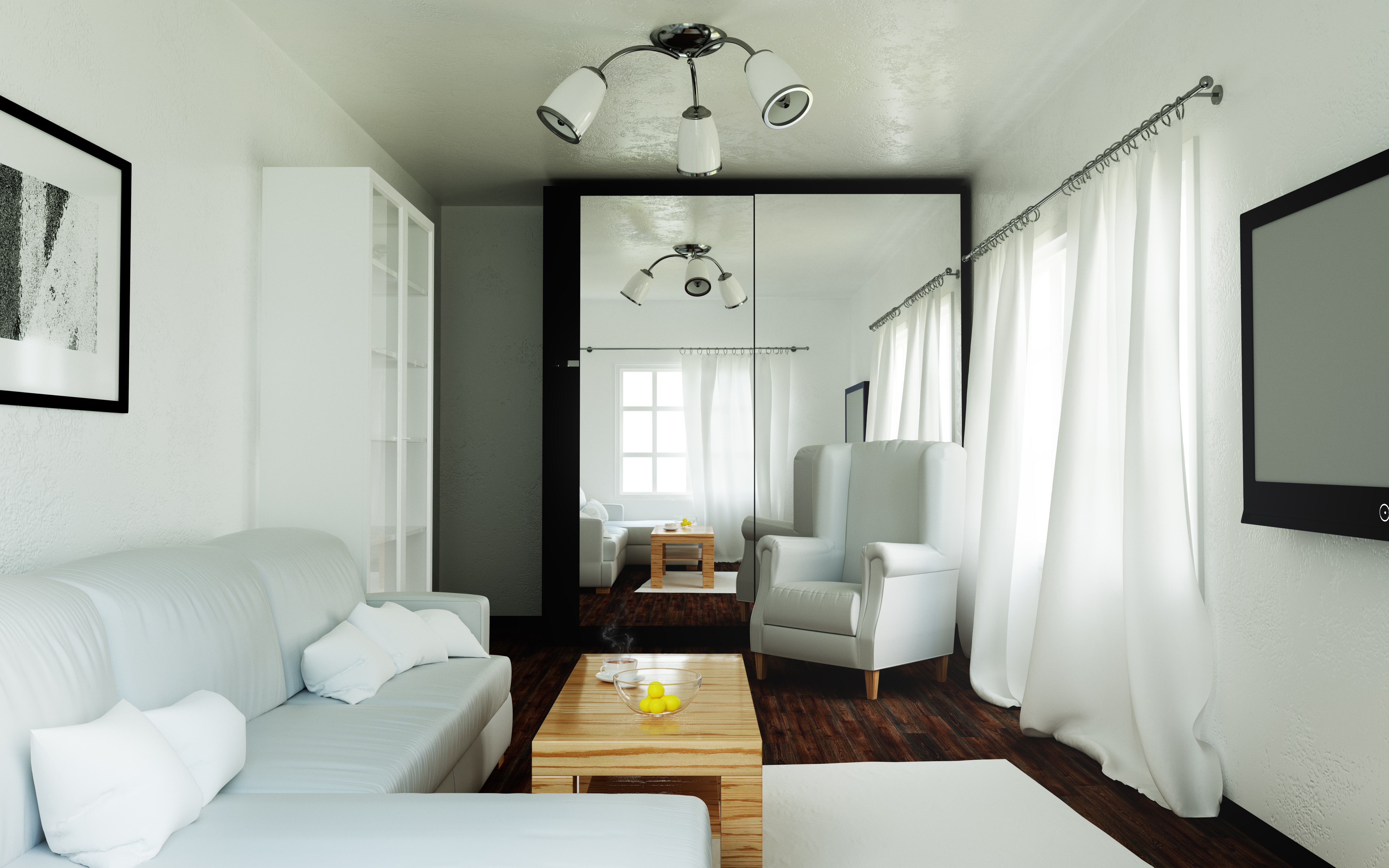 living room mirrors
