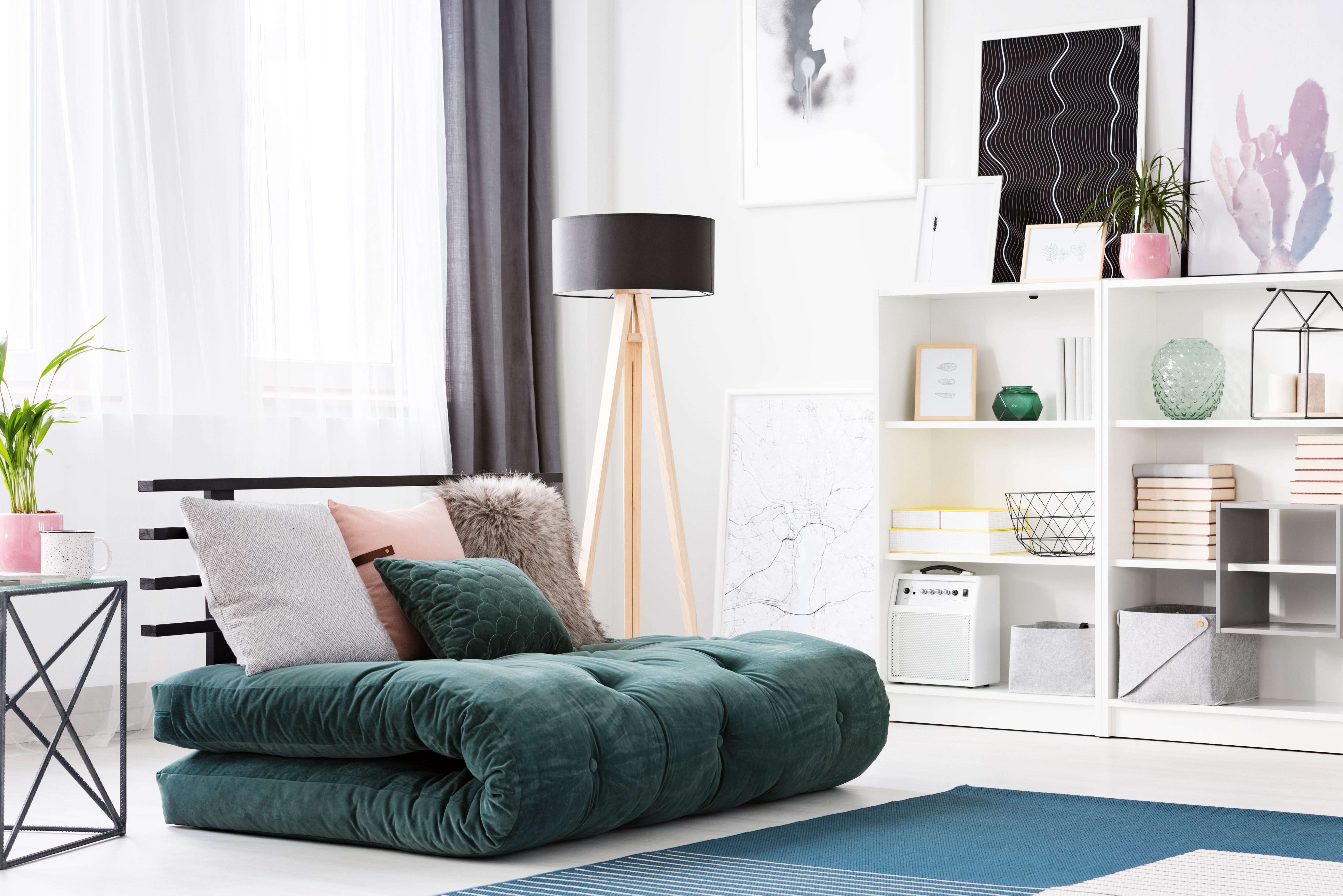 stylist futon sofa