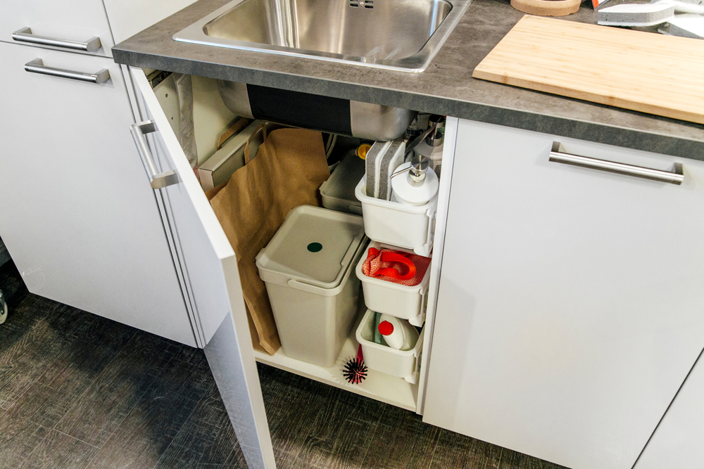 under sink storage ideas