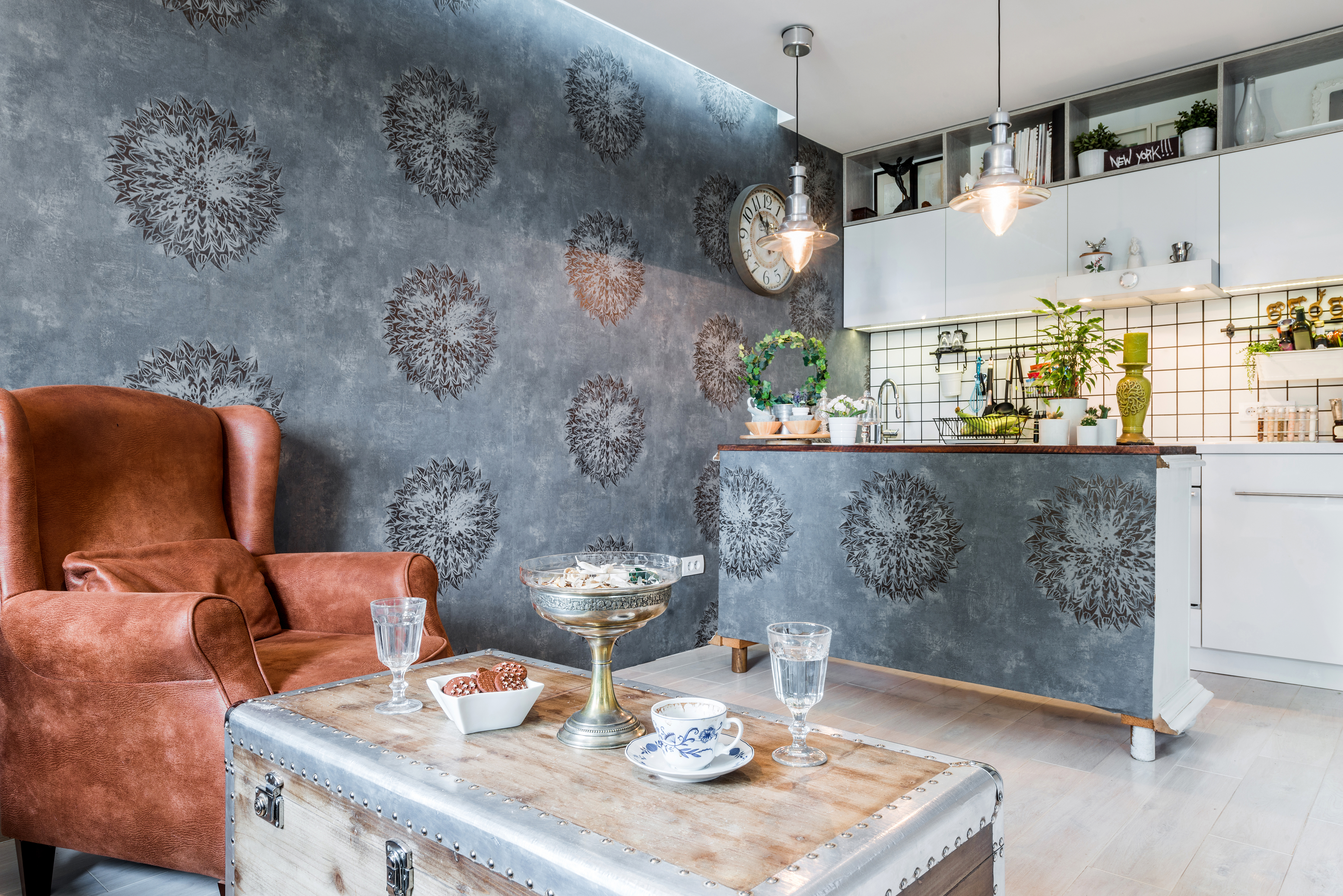 Wallpaper designs for kitchen