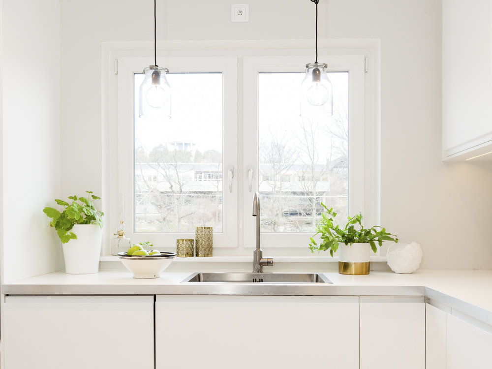 Baking place in kitchen