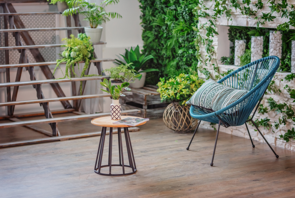 how to add texture in your home interior using plants