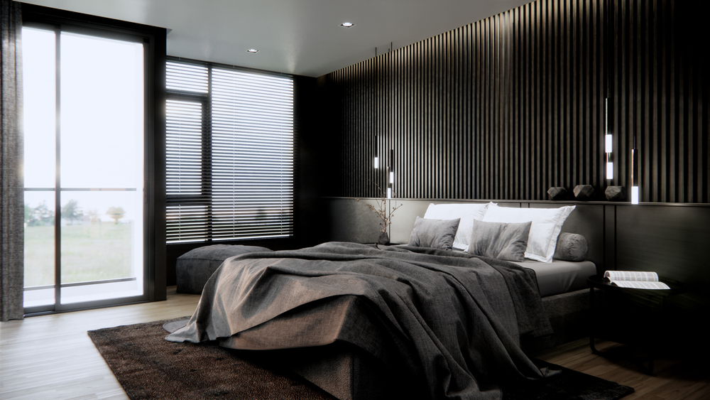 bedroom inspired from hotel