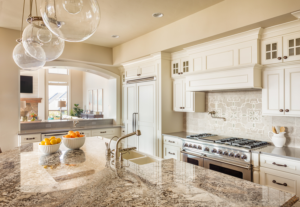 hotel style kitchen bar