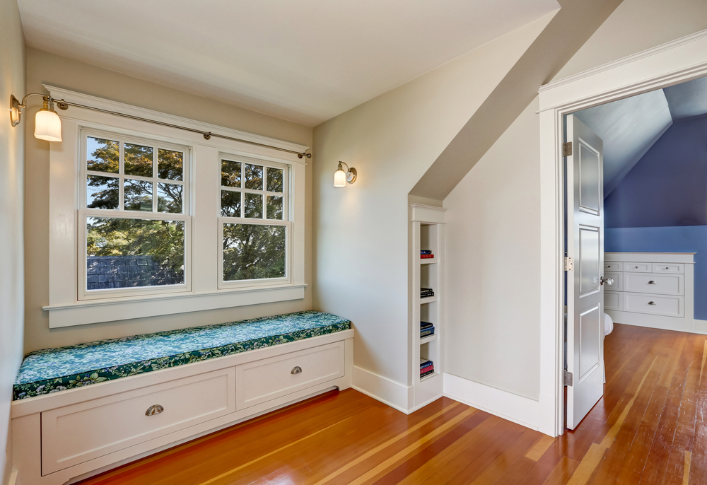 window seat with storage