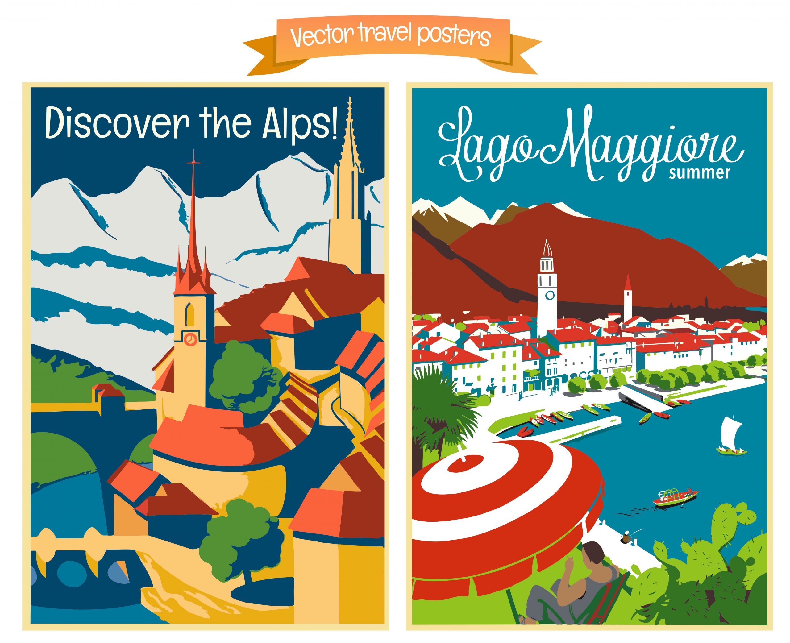 Travel posters for Home 