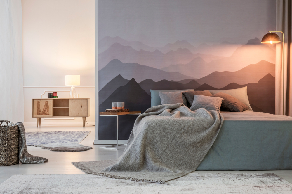 choosing texture paint and wallpaper