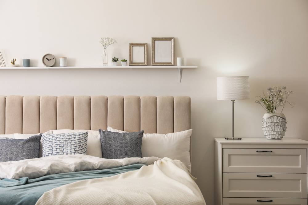 storage above the bed