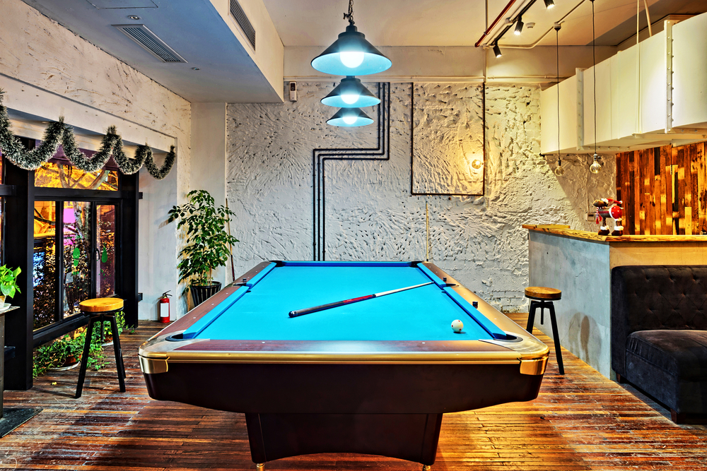 gaming room lights and ambiance